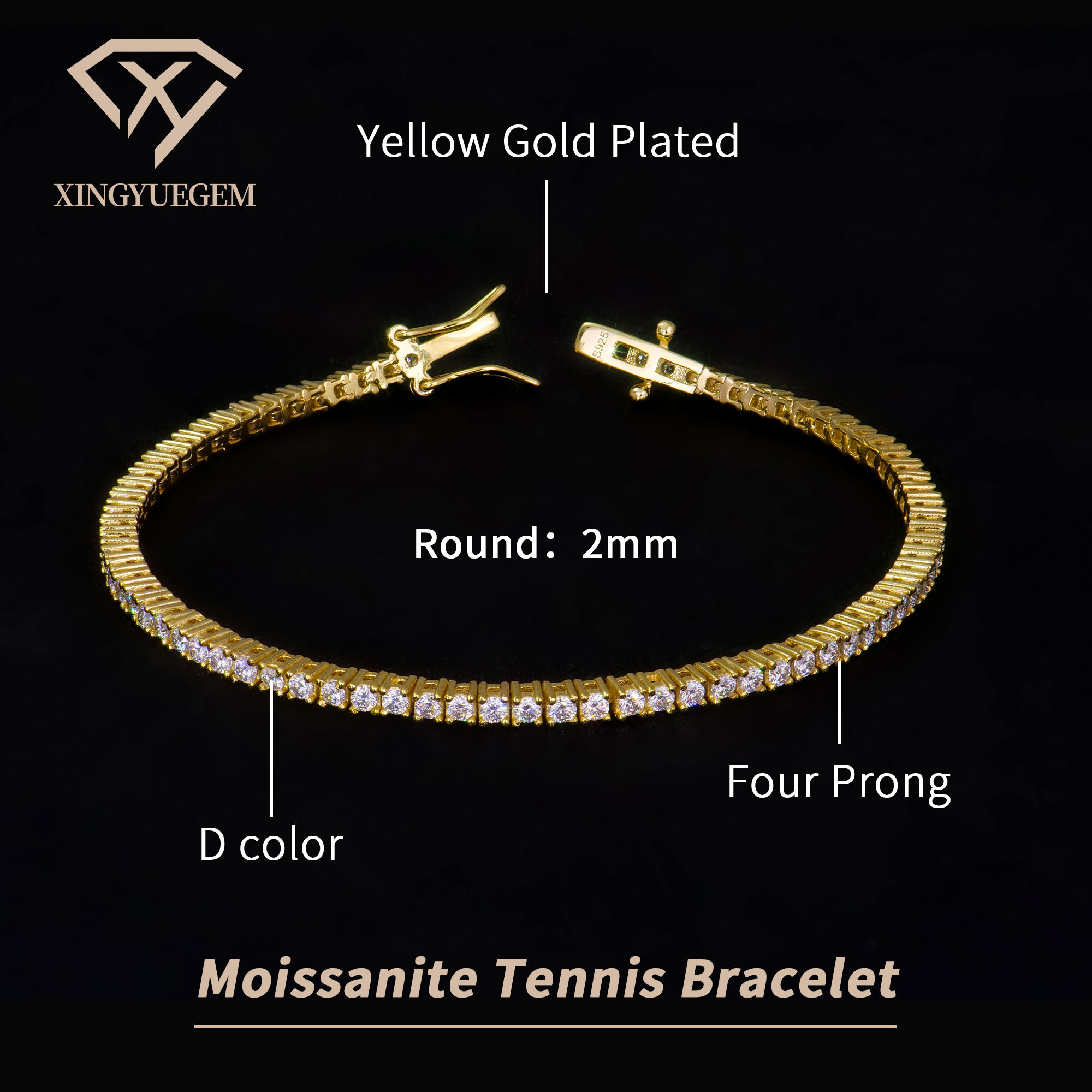 Yellow Gold Plated