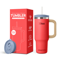 Gourde Isotherme Écologique en Acier Inoxydable 30 oz avec Paille Rabattable pour Boissons Sportives