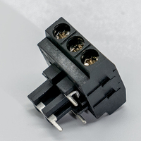 SCED Vente Chaude PBT UL90 V-0 Noir Bornier 3 Pôles CUL CE VDE Haute Qualité Euro Bornier
