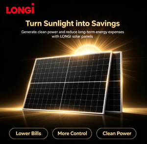 แผงโซลาร์เซลล์ LONGI LR7-72HTH 620W โมโนคริสตัลไลน์ แบบฮาล์ฟเซลล์ เทคโนโลยี N-Type กระจกสองชั้น ประสิทธิภาพ 23% มีสินค้าในสต็อก - Product Image 2