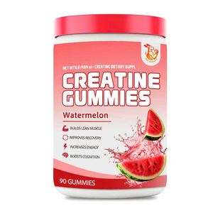 Custom Label <b>Creatine</b> Gummies with <b>Creatine</b> <b>Monohydrate</b> Support Builds Lean Muscle Improves Recovery and Increases Energy Gummy - Product Image 1