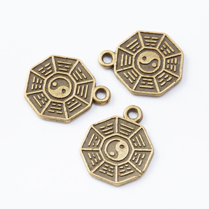Accessori gioielli fai da te Retro in lega di zinco ciondolo Tai Gossip all'ingrosso fabbrica diretta 3569 - Product Image 5