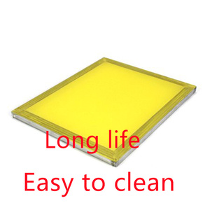 100% Polyester thấp đồng bằng màu vàng Màn hình in lưới căng thẳng cao cho in lụa chất lượng cao cho ngành công nghiệp in ấn màn hình - Product Image 5