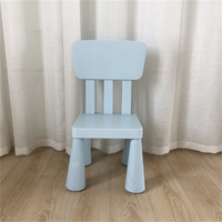 Chaise de salle à manger moderne en plastique pour enfants, chaise haute portable pour bébé, sûre et écologique pour l'école et l'extérieur