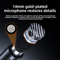 Microphone à condensateur sans fil COMICA VP3 de type pistolet, directionnel cardioïde, professionnel pour l'enregistrement d'interviews, compatible avec les appareils photo reflex numériques