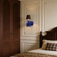 Applique murale de luxe moderne en cristal pour salon, avec abat-jour, idéale pour couloir, chambre à coucher et chevet