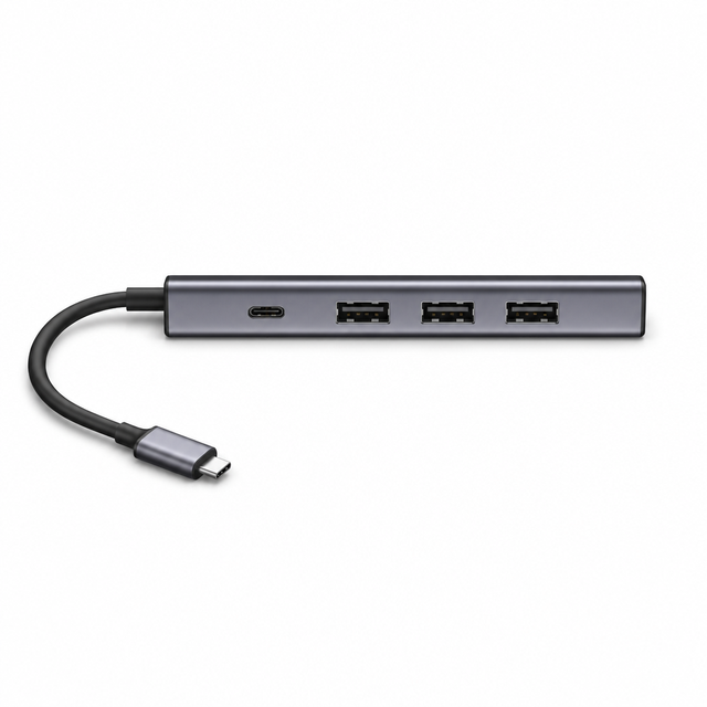 5 in 1 USB C Hub with HDMI 4K and 100W PD Fast Charging for MacBook iPad Steam Deck PS5 Xbox Phone Type C Multiport Adapter
