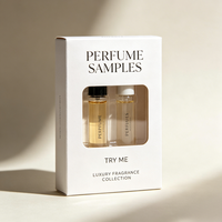 Boîte d'échantillons de parfum en gros avec logo personnalisé pour kits de voyage et présentoirs de parfums
