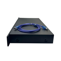 Procesador de Audio Profesional con Función FIR Sistema de Gestión de Altavoces 4 Entradas 8 Salidas Procesador de Audio DSP para Altavoces
