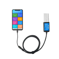 Sensor de Suelo 8 en 1 con USB Tipo-C, Versión 2026, para Medir Temperatura, Humedad, NPK, EC, Fertilidad y pH del Suelo en Agricultura Inteligente