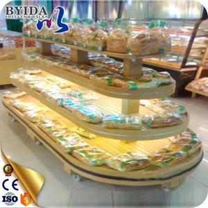Bánh Mì tủ kính kệ gỗ hiển thị - Product Image 6