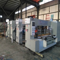 Machine d'impression flexographique automatique à grande vitesse, de découpe et de rainurage ZYKM série 1228