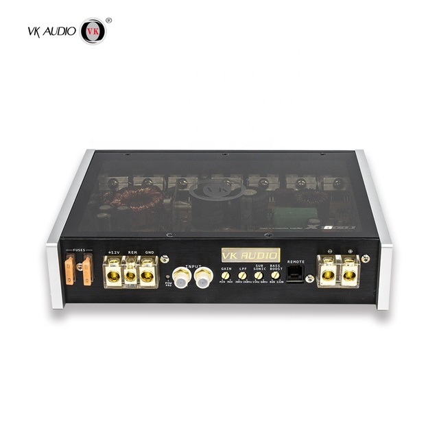 Professional Class D Sound Digital Car Audio Amplifier Super Big Power 1 Channel 12V Car Audio Enhancement
