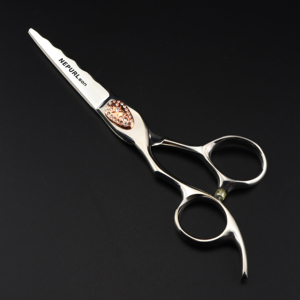 Kéo cắt tóc chuyên nghiệp NEPURLson Diamond 6.0 inch, tay trái, chất lượng tốt, kiểu dáng mới, thời trang, kéo thẳng, kéo răng lược - Product Image 5