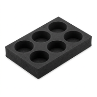 Insert imperméable en mousse EPE/EVA double couche de qualité supérieure pour le rangement des modèles réduits et des kits de modélisme