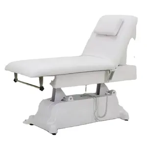 Kisen Personalizado Cor Automático Profissional Elétrica Facial Spa Móveis 2 motores Tratamento Médico Massagem Cama Para Venda