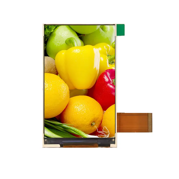 Modul LCD layar lcd HD 3.5 inci layar tft IPS 800*480 25pin tampilan lcd antarmuka RGB