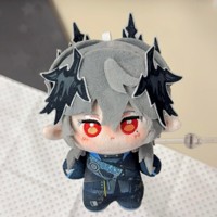 19 Stili 10CM Arknights Mudrock Surtr W Chen Nunu Bambola Morbida 3D Imbottita Anime Peluche Giocattoli Ciondolo Portachiavi