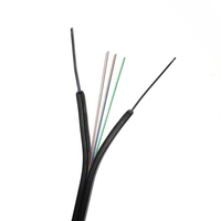 Câble à Fibre Optique Aramide GJYXFCH pour Extérieur, Câble de Descente FTTH 4 Cœurs GJXH/GJXFH, 10km - Fournisseur d'Usine