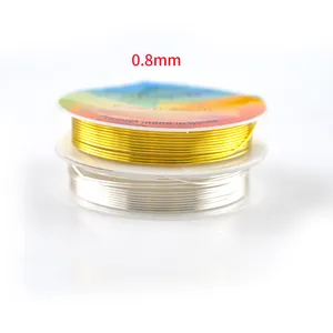 High Quality DIY Accessories Material Color Retaining Copper Wire Winding Mold Bead Metal Wire