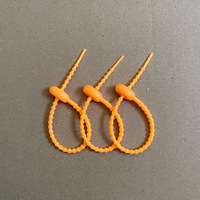 Attache-câble en silicone TPR de 15 cm, modèle 022, pour le rangement, le bricolage, les câbles de données, les bracelets, les bijoux, la corde suspendue en tissu non tissé
