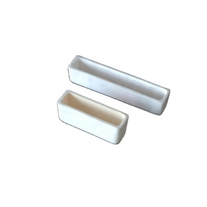 Özelleştirilmiş yüksek saflıkta 99% beyaz gri bor nitrür seramik tekne - Product Image 1