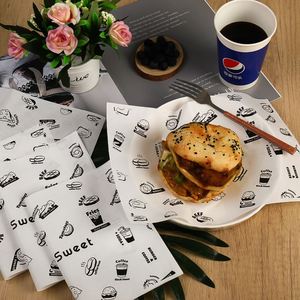 Papel Kraft Personalizado para Hamburguesas, Resistente a la Grasa, Reutilizable, para Hornear, Envolver Sándwiches, Envoltorio de Alimentos, Papel Seguro para Alimentos - Product Image 6