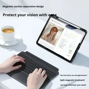 Clavier à aspiration magnétique Fulcrum Shell Magic Control pour <span class=keywords><strong>iPad</strong></span> Air 7/6 pour tablette <span class=keywords><strong>Pro</strong></span> 11e génération, étui pour tablette, Chine - Product Image 3