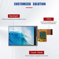 Module d'affichage LCD TFT IPS de 0,99 à 3,99 pouces avec interface SPI RGB MIPI MCU, écran barre allongé 8-50 broches