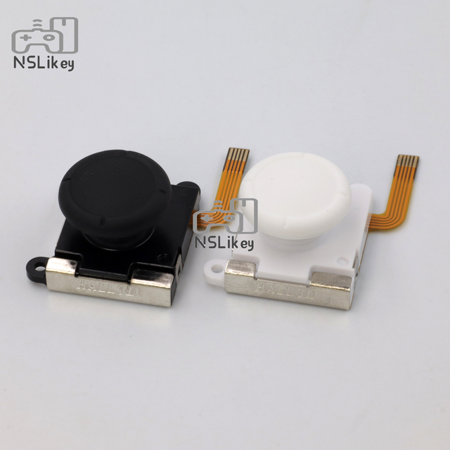 WEIAI Hall Effect Joystick Upgrade Enhanced Version for Nintendo Switch Lite OLED Electromagnetic Joytick (K-silver)