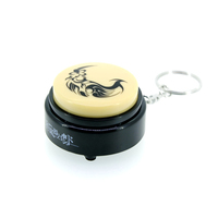 LLavero parlante de música a la moda, llavero de voz personalizado, botón de sonido, llavero de buena calidad, regalos de recuerdo de boda, llavero de fábrica