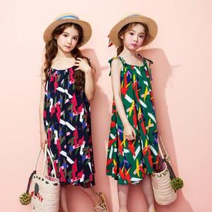 Ropa de Compras, Nueva Oferta, Vestidos Cortos Abullonados de Verano para Niñas - Product Image 1