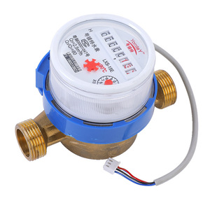 YomteY Water Meter DN15 Brass Threaded Dry Pulse Single Flow Cold Water Meter With Remote Transmission - Product Image 4