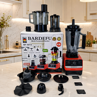 110V 220V 9500W 4L 8-in-1 elektrische voedselblender met roestvrijstalen 8-blads huishoudelijke keukenmachine voor vlees en fruitvermaler