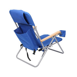 Silla Plegable Portátil de Acero para Camping y Playa Kejie con Portavasos y Bolsa - Product Image 4