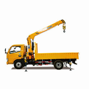 Grue Manipulatrice Montée sur Camion de 4 Tonnes avec Flèche Télescopique <span class=keywords><strong>Hydraulique</strong></span> pour le Levage de Briques - Product Image 3