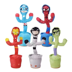 Cactus Danzante di Peluche con Luci LED, Ripete Canzoni <span class=keywords><strong>e</strong></span> Parole, Giocattolo Musicale per Bambini, Vendita all'Ingrosso - Product Image 6