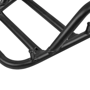 Nouveau porte-bagages arrière <span class=keywords><strong>Kawasaki</strong></span> <span class=keywords><strong>W800</strong></span> en acier, étagère de sissy bar, dossier, rail arrière de tourisme, porte-charge, étagère noire, garantie 1 an - Product Image 4