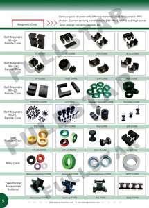Noyau en ferrite PC44 PC95 EE55B EE70 avec espaces d'air de 1 mm et accessoires de <span class=keywords><strong>bobine</strong></span> - Product Image 5