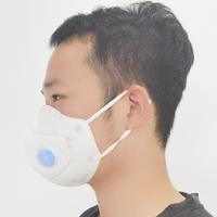 Reusable Face Mask with Valve, Washable, Fashion, 5 Ply