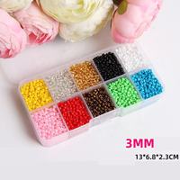 Offre Spéciale perles Hama en plastique créatives 2mm/3mm/4mm perles Hama Cuentas bijoux perles de bricolage pour la fabrication de bijoux enfants jouets pour filles