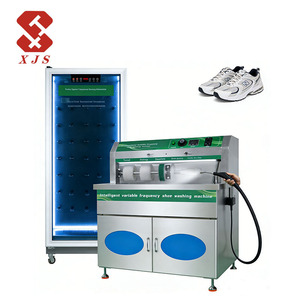 Machine à laver les chaussures professionnelle avec armoire de séchage et essoreuse centrifuge pour les entreprises de blanchisserie et les ateliers de réparation de chaussures - Product Image 2