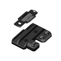 Honcam Support Vertical de Refroidissement Original avec Station de Charge pour PlayStation 4 PS4/Pro/Slim / PS Move / Accessoires de Jeu PS VR