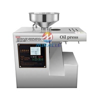Prensa de aceite fria eficiente de la pequena maquina de la extraccion de aceite de coco de la economia para el hogar