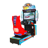 Dreamland machine de jeu d'arcade de course de voitures à pièces pour zone d'arcade