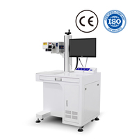 Nouvelle machine de marquage laser UV de bureau à mise au point automatique haute précision 5W/10W/15W avec refroidissement par eau et prise en charge PLT CE