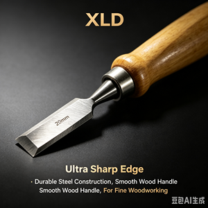 Ciseau <span class=keywords><strong>à</strong></span> <span class=keywords><strong>bois</strong></span> droit industriel Stanley de 25 mm pour la sculpture du <span class=keywords><strong>bois</strong></span> - Product Image 3