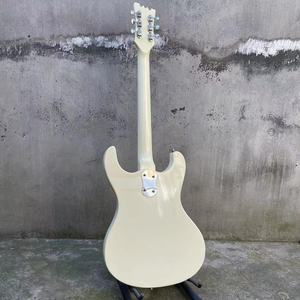 Custom 1965 <span class=keywords><strong>Ventures</strong></span> Johnny Ramone Mark II กีตาร์ไฟฟ้าสีขาวจุดคอเล็ก - Product Image 6