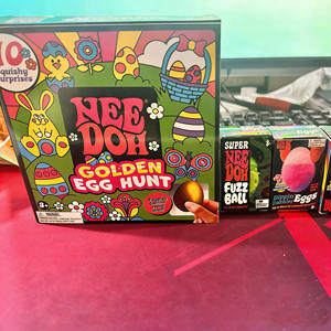 Nouveau produit NeeDoh Golden Egg Treasure Hunt Game - Jouet gyroscopique pour enfants, boîte de <span class=keywords><strong>jeu</strong></span> de Pâques, jouet sensoriel anti-stress à presser - Product Image 5