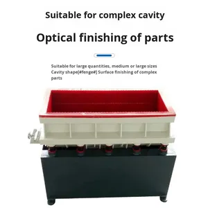Slot-Type <strong>Stainless</strong> <strong>Steel</strong> <strong>Vibration</strong> Polishing Machine for Metal Stone Cleaning Parts 1.5kW Power 600kg Weight China Origin - Product Image 2